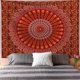 thumbnail image 4 of Tapiz colgante de pared de Mandala indio, tapiz bohemio de tela para pared, decoración psicodélica Hippie Bohemia, alfombra de pared, decoración de dormitorio, 4 of 5
