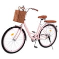 thumbnail image 1 of Bicicleta Neon Urbana Rodada 26 Con Canastilla Color Rosa, 1 of 7