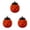 White*3, variant on Hanging Halloween Pumpkin Lantern, 3Pcs LED Glowing Jack O Lantern Light, Battery Powered Plastic Holder, Warm Orange Glow Decorative Lamp, Table Centerpiece Hanging Ornament for Home Party Haunted