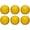Yellow 6 PCS foam baseballs, variant on Foam Baseballs Softballs Practice Training Ball for Beginners Hand Exercise Squeeze Ball for Safe Throwing Catching and Batting Practice