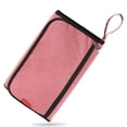 thumbnail image 2 of Bolsa de almacenamiento de almohadilla para pañales de tela lavable, impermeable, reutilizable, multiusos para bebé (rojo), 2 of 5