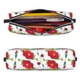 thumbnail image 2 of Honeii Rose Flowers Pattern Pencil Case, Pencil Pouch, Pencil Case Small, Pencil Pouch Aesthetic, PVC Pencil Pouch, Pencil Bag, Makeup Pouch, 2 of 7