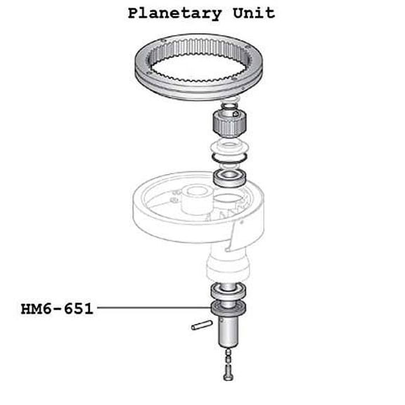 Planetary Shaft Seal for Hobart Mixers