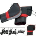 thumbnail image 2 of Motorcycle Handlebar Grip Gloves Windproof Winter Thermal for Riding Comfort and Warmth, 2 of 8