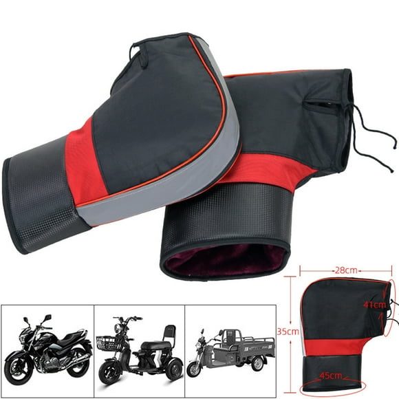 Motorcycle Handlebar Gloves Motorbike Handle Grip Gloves | Windproof Winter Hands Warmer Gloves Cycling Clothes Motorbike Motorcycle Gloves For Riding
