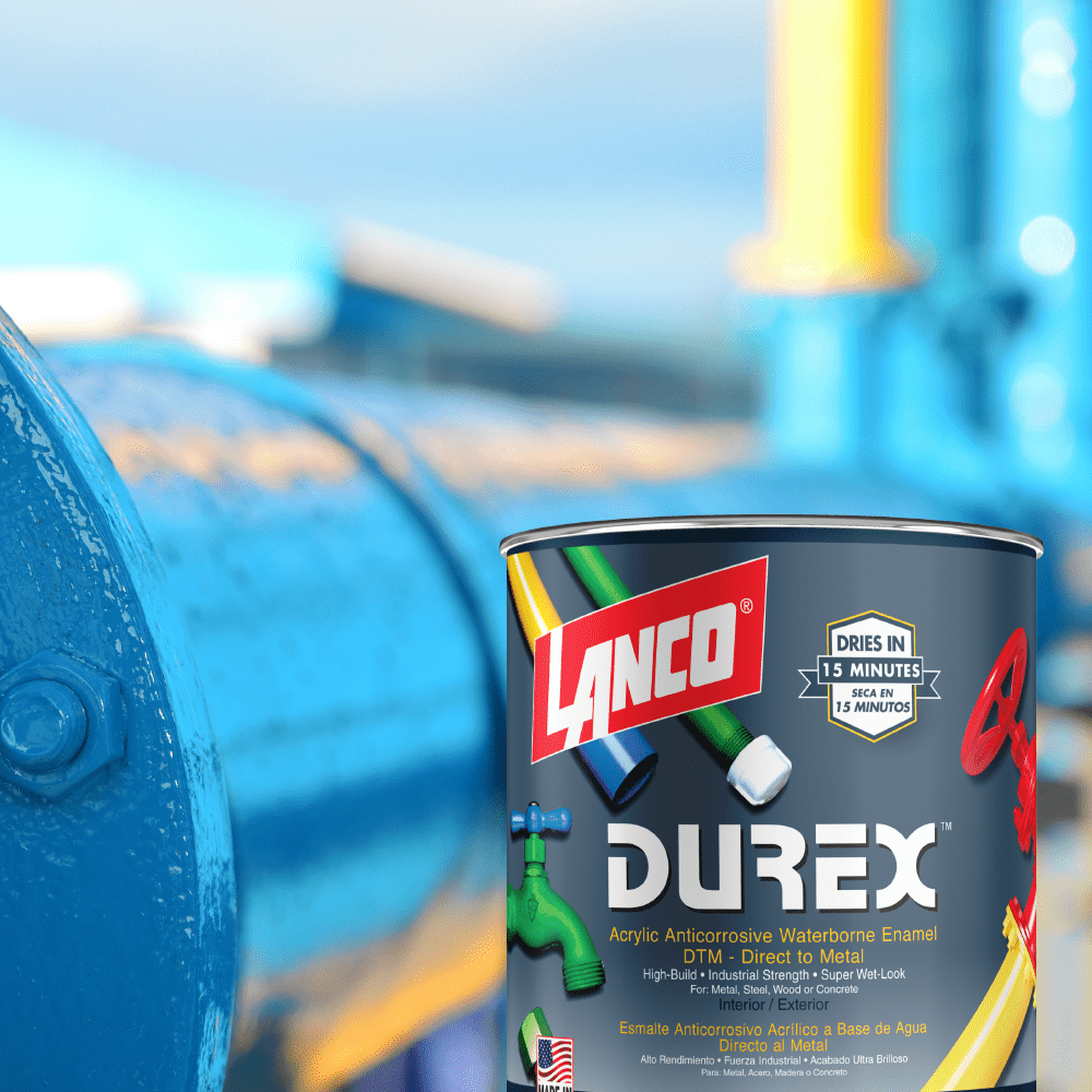 Lanco Durex Gloss White Finish, 1 Quart