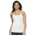 thumbnail image 5 of Cotton Modal Stretch Camisole 4-Pack (Black White Taupe, Small), 5 of 8