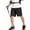 FI87_Black, variant on Men's Cargo Shorts Quick Dry Ice Silk Shorts Lightweight Knee Length Pants with Multi Pockets Light Green 2XL