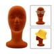 thumbnail image 1 of Soporte de exhibición de peluca de Cabeza femenina Macarena Base redonda estable Naranja Cabeza de maniquí, 1 of 8