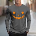 thumbnail image 1 of Amzcrzy - Sudadera Para Hombre, Estilo Casual, Con Estampado Deportivo, Manga Larga, Cuello Redondo, Color Gris Oscuro, Talla 2Xl, 1 of 5
