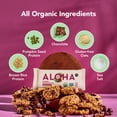 thumbnail image 6 of Aloha Plant-Based Protein Bars, 14g Protein, Oatmeal Chocolate Chip, 5 Pack, 6 of 6