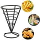 thumbnail image 5 of 1 unid papas fritas soporte de hierro cono cesta bocadillo cesta titular francés fry cesta, 5 of 5