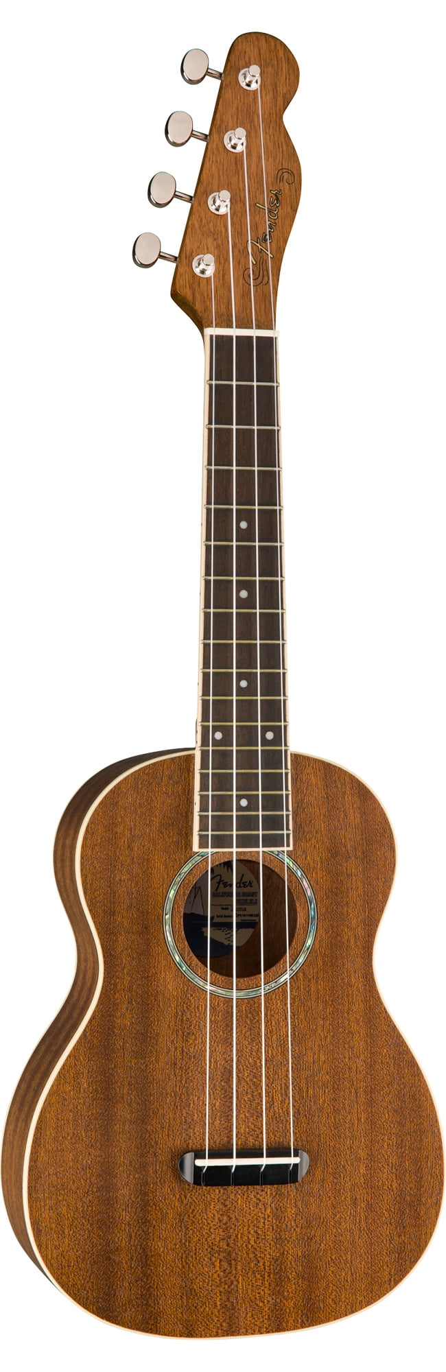 Pre-Owned Fender Zuma Concert Ukulele, Natural Finish