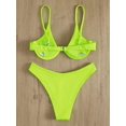 thumbnail image 2 of Maillot de Bain Deux Pièces pour Femmes, Bikini Triangle et String à Nouer sur le Côté, 2 of 2