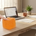 thumbnail image 3 of Frosted Ice Cube Squeeze Toys, Soft Sensory Fidget Stress Relief Cube for Focus, Office Desk Relaxation and Portable Daily Carry, 3 of 5