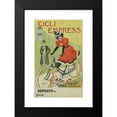 thumbnail image 2 of Giuseppe Boano 17x24 Black Modern Framed Museum Art Print Titled - Empress Cycles (1900), 2 of 5