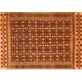 thumbnail image 1 of Ahgly Company Indoor Rectangle Southwestern Orange Country Area Rugs, 6' x 9', 1 of 1
