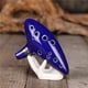 thumbnail image 2 of Methold Ocarina Classical Blue 12 Holes Ocarina Alto C Instrumento de música Esmalte brillante Cerámica Instrumento de viento de Cables de audio/vídeo, 2 of 6