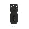 thumbnail image 2 of Miangastore 2 Sets Stainless Steel Hasp Latch Clasp Hasp Latch Lock Clasp Hasp Latch with Screws, 2 of 8