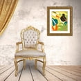 thumbnail image 3 of Vess, June Erica 20x24 Gold Ornate Wood Framed with Double Matting Museum Art Print Titled - Mod Tropics II, 3 of 4