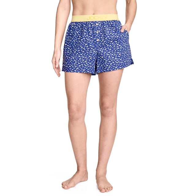 Jockey Women's Cotton Poplin Boxer Short