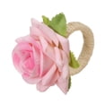 thumbnail image 2 of Anillos de Servilleta Florales Elegantes - 6 unidades para Bodas, Comidas Oficiales y Decoración del Hogar, 2 of 11