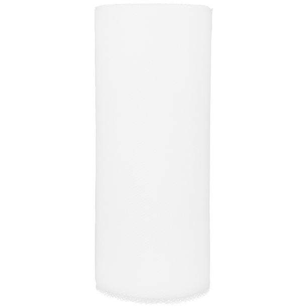 WORGEOUS Rollo de 22M * 15CM Banquete Boda DIY Tulle Craft Tutu Decoración (Blanco)