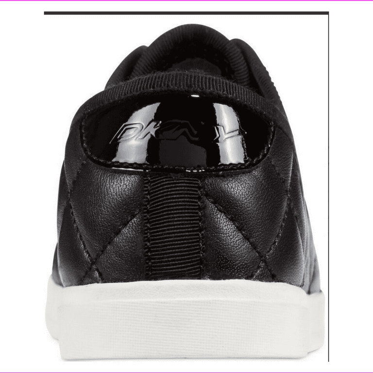 muggen Ingen plads Donna Karan DKNY Women's Blair Fashion Demi Black Quilted Sneakers Shoes  SIZE 6 - Walmart.com