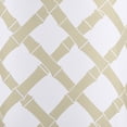 thumbnail image 2 of Exclusive Home Curtains Bamboo Trellis Indoor/Outdoor Light Filtering Grommet Top Curtain Panel Pair, 54x84, Khaki/Ivory, Set of 2, 2 of 8