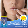 thumbnail image 2 of Taro Cold Sore & Fever Blister Treatment - Fast-Acting Docosanol 10% Cream - Cold Sore & Fever Blister Treatment for Lips, Anti-Itch Formula for Effective Relief and Healing - 0.07 oz (1 Tube), 2 of 16