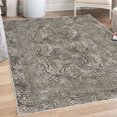 thumbnail image 1 of Leopard Print Decorative Rug, Exotic Savannah Themed Abstract Animal Skin Inspired Spots Forms Print, Quality Carpet for Bedroom Dorm and Living Room, 6 Sizes, Sage Green, by Ambesonne, 1 of 4