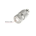 thumbnail image 3 of Brass Misting Nozzle - 3/16" 0.1mm Orifice Dia Fogging Spray Head for Outdoor Cooling System - 5 Pcs Silver Tone, 3 of 4