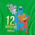 thumbnail image 2 of Sesame Street T-Shirt 12Th Birthday Unisex Graphic Tee For Men & Women, 2 of 7