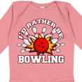 thumbnail image 4 of Inktastic I'd Rather Be Bowling Boys or Girls Long Sleeve Baby Bodysuit, 4 of 5