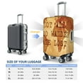 thumbnail image 5 of Picia Not All Those Who Wander Are Lost2 Luggage Protector Cover Thicken Suitcase Protector Cover Fit 18-32 Inch Luggage-Large, 5 of 9