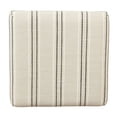 thumbnail image 6 of HomePop Open Back Counter Stool Black and White Stripe, 6 of 9