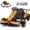 Orange, variant on Joyracer 24V Go Kart for Kids 6-12, 2x400W Motors Electric Drift Car with Adjustable Length, 360°Drift Mode, 6.5 MPH High Speed Racing Car, Bluetooth Music, Red