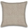 thumbnail image 4 of Herringbone Stripe Cotton Cushions Set of 2 Poly Filled With Zipper Machine Washable, 4 of 5