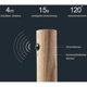 thumbnail image 2 of Lámpara de pared Luces nocturnas LED de madera para interiores Aplique portátil con pilas Lámpara de pared Luz nocturna de inducción recargable inalámbrica con imán para escaleras Co, 2 of 5