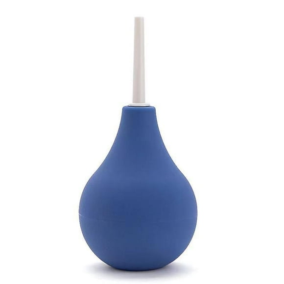 160ml Sterile Ear Ball Syringe Baby Nasal Aspirator Ear Wax Syringe, Blue, 15.5cm