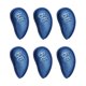 thumbnail image 2 of 6 piezas Golf Iron Head Covers 60 degree Cuñas bordadas Cierre resistente al kusrkot Cubiertas de cabeza de hierro de golf, 2 of 8