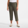 thumbnail image 4 of Lands' End Women's Starfish Mid Rise Pull-On Crop Pants, 4 of 6