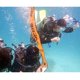 thumbnail image 4 of Boya de superficie flotante de 4 pies para buceo SMB, con inflador oral y salchicha de seguridad Verde Fluo, 4 of 9