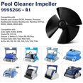 thumbnail image 2 of 9995266-R1 Pool Cleaner Impeller for Maytronics Dolphin Premier/DX6/DX5S/M200/M400/M500/Nautilus/Nautilus CC/Nautilus CC Plus/Triton/Triton PS Plus Robotic Pool Cleaners, 2 of 5