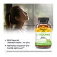 thumbnail image 2 of Tabletas masticables Country Life L-teanina 100 mg sabor menta, 2 of 6