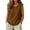 Brown, variant on Plus Size Ruffle Tank Tee Blouse Top Casual Tops for Women Plus Size Peasant Blouses Going Out Tops for Women Trendy Sleeveless Summer Tops Casual Linen Tank for Women Cami Undershirts