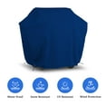 thumbnail image 3 of COVERS&ALL BBQ Grill Cover, 18 Oz Heavy Duty Waterproof UV & Weather Resistant, Outdoor Cover with Air Vents & Drawstrings (58” Inches, Blue), 3 of 7