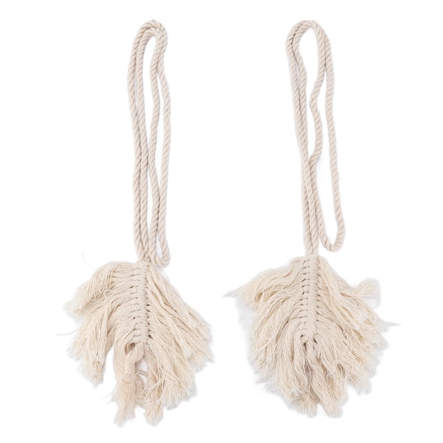Accesorio para cortina, 2 piezas de cuerda de algodón, alzapaños para cortina, correa para cortina, funcionalidad de alta precisión