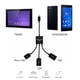 thumbnail image 4 of Adaptador de Cable Micro USB OTG HUB 3 en 1 para Kuymtek teléfono inteligente Samsung Galaxy S3S4, 4 of 6
