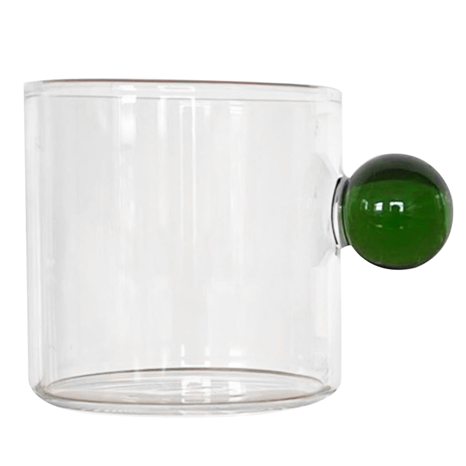 Grandest Birch 120ml Tea Cup Small Capacity Unique Design Glass Ball